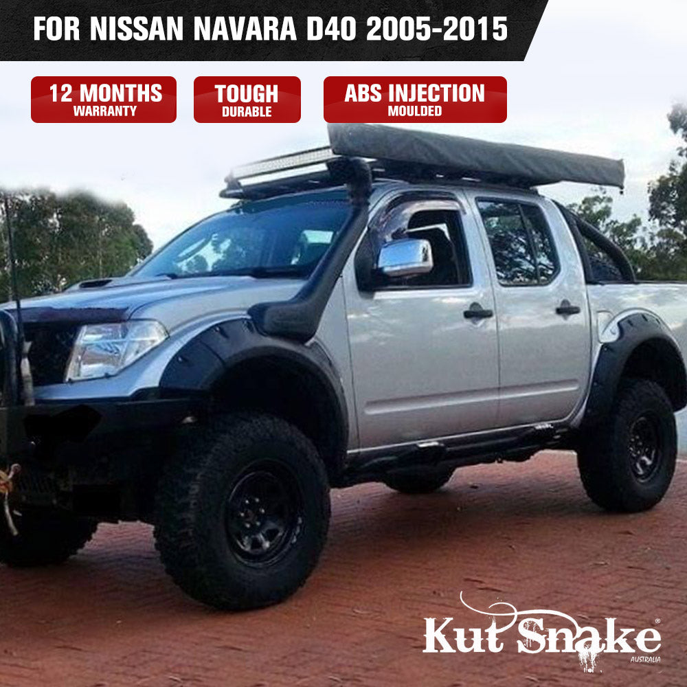 Kut Snake Flares for Nissan Navara D40 2005-2015 ABS - Sunyee