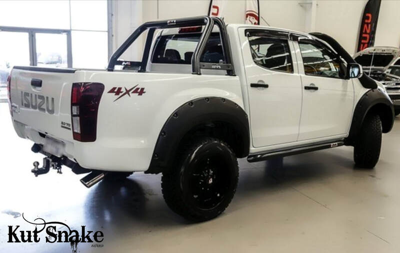 Kut Snake Flares for Isuzu D-MAX 06/2012-Current ABS - Sunyee