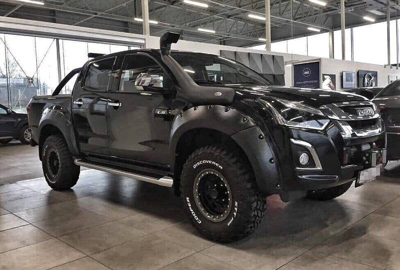 Kut Snake Flares for Isuzu D-MAX 06/2012-Current ABS - Sunyee