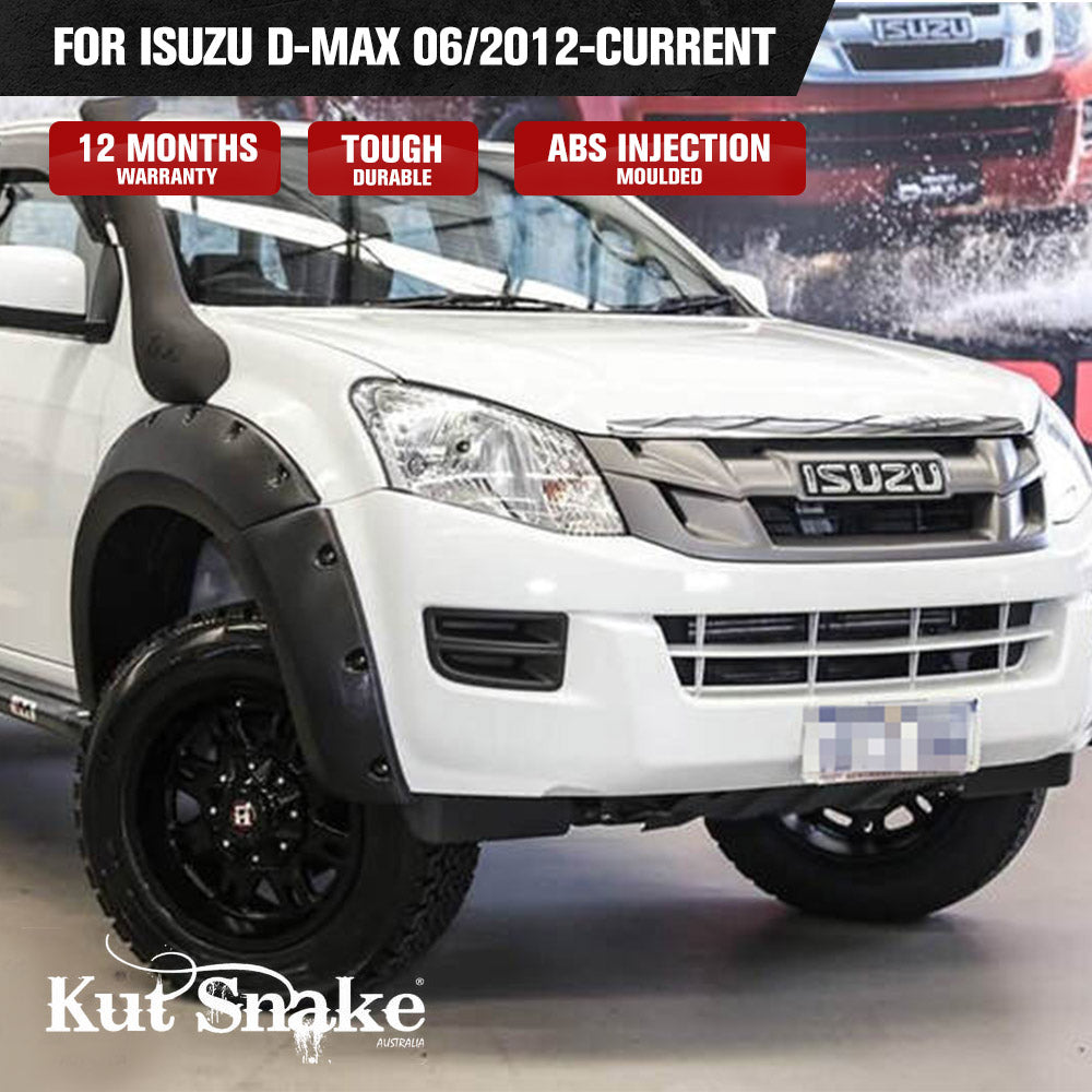 Kut Snake Flares for Isuzu D-MAX 06/2012-Current ABS - Sunyee