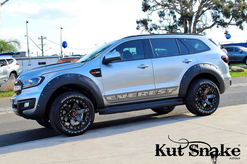 Kut Snake Flares for Ford Everest 2015-Current ABS - Sunyee