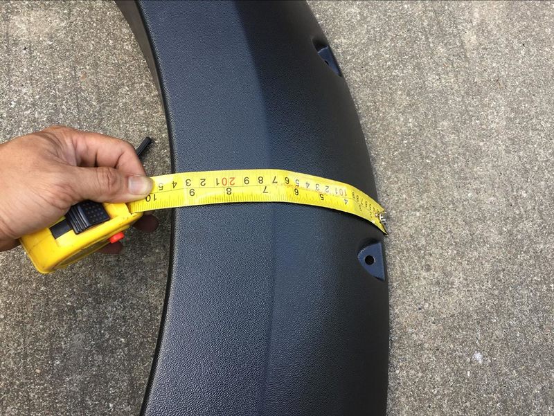 Kut Snake Flares for Ford Everest 2015-Current ABS - Sunyee