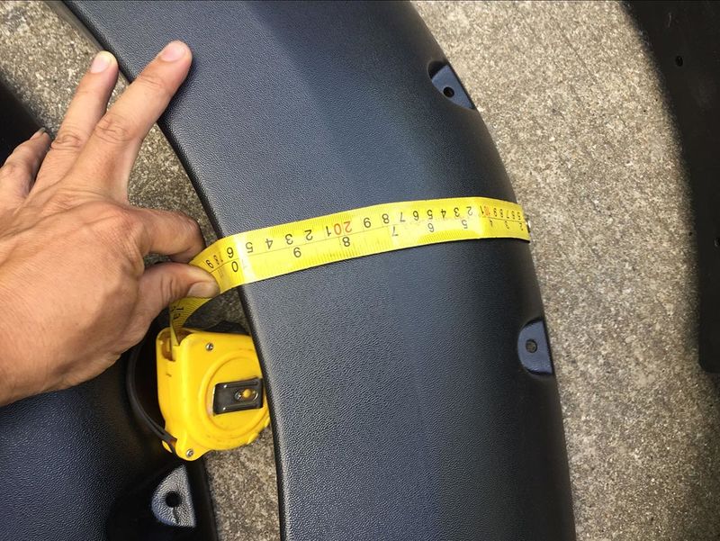 Kut Snake Flares for Ford Everest 2015-Current ABS - Sunyee