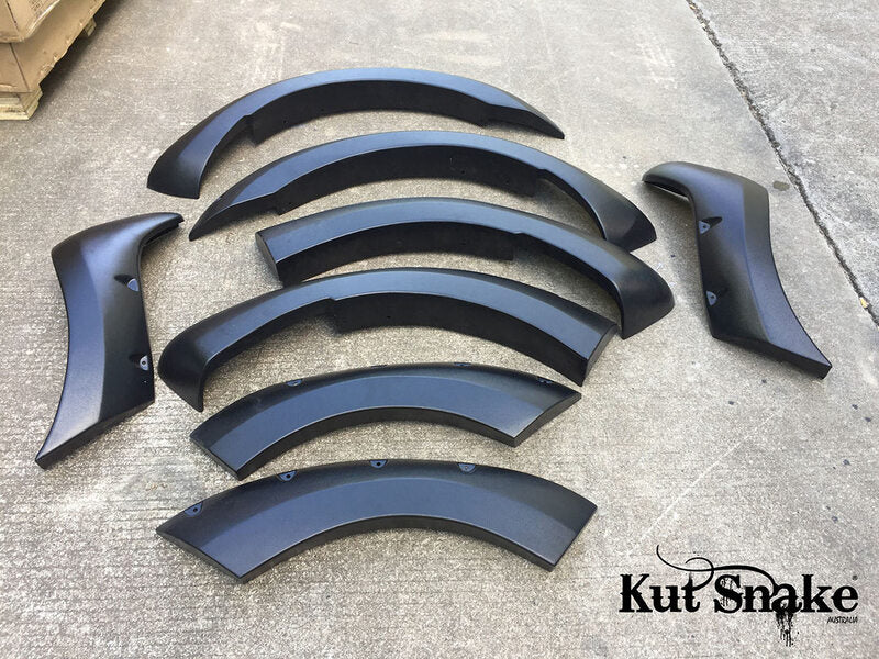 Kut Snake Flares for Ford Everest 2015-Current ABS - Sunyee