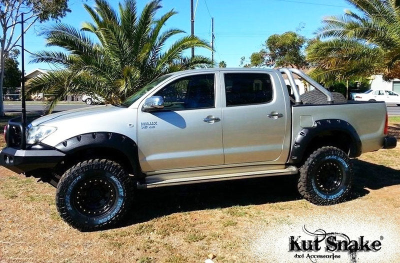 Kut Snake Flares for Toyota Hilux N70 2005-11 SR / SR5 / Monster ABS - Sunyee