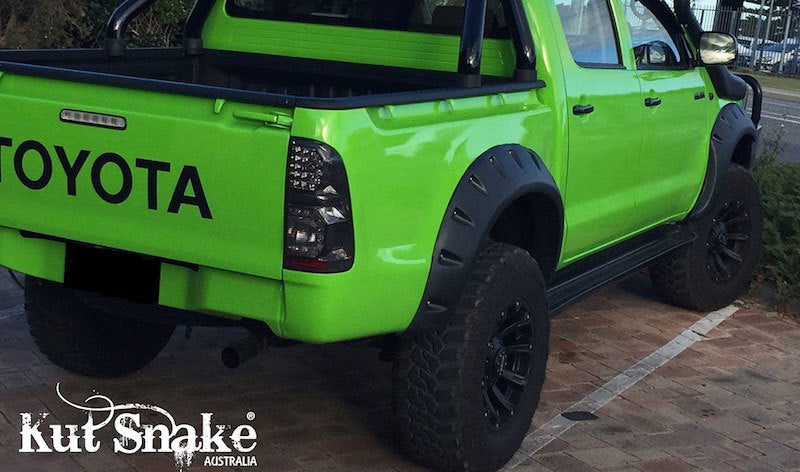 Kut Snake Flares for Toyota Hilux N70 2005-11 SR / SR5 / Monster ABS - Sunyee