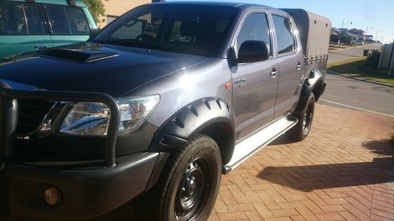 Kut Snake Flares for Toyota Hilux N70 2005-11 SR / SR5 Slimline ABS - Sunyee