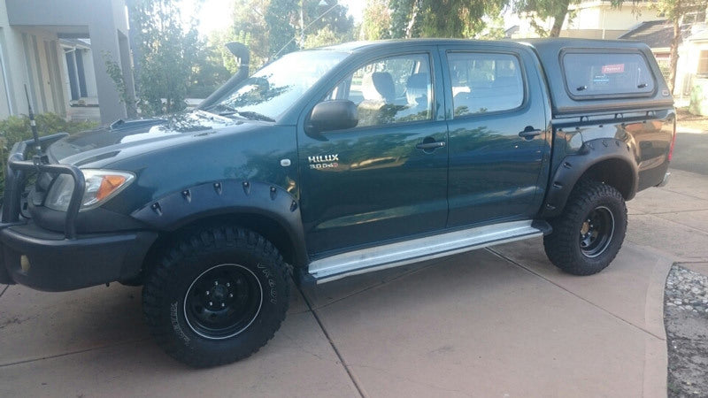 Kut Snake Flares for Toyota Hilux N70 2005-11 SR / SR5 Slimline ABS - Sunyee