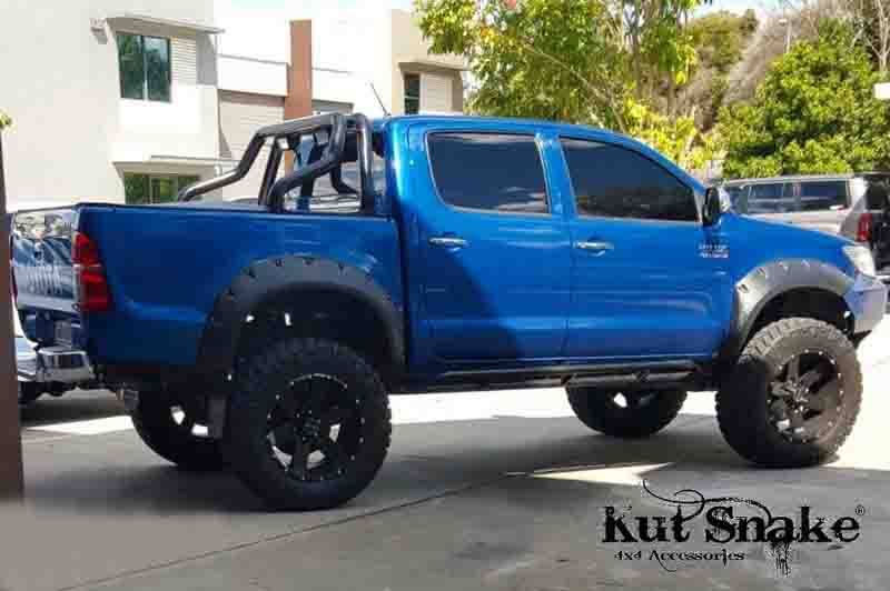 Kut Snake Flares for Toyota Hilux N70 2005-11 SR / SR5 Slimline ABS - Sunyee