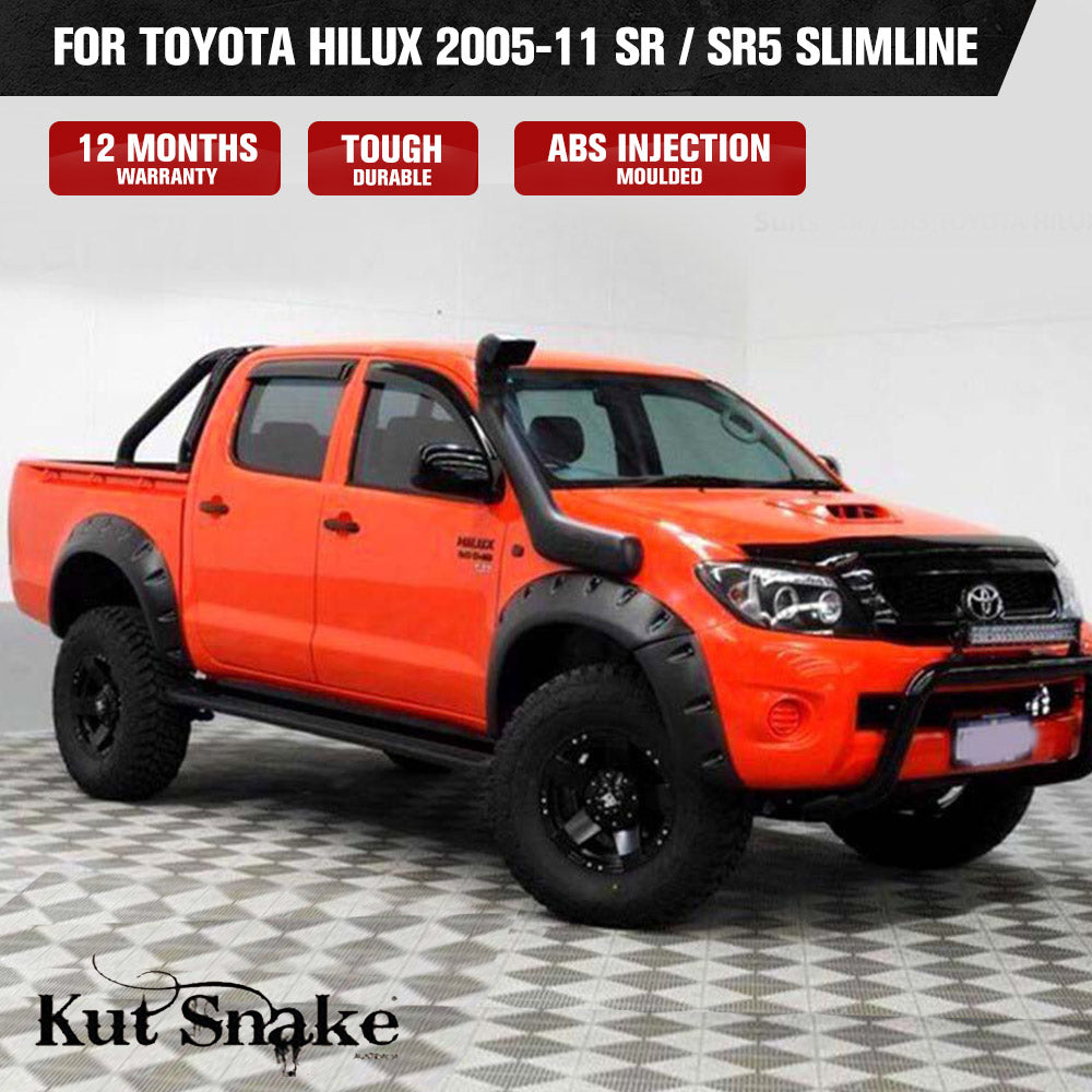 Kut Snake Flares for Toyota Hilux N70 2005-11 SR / SR5 Slimline ABS - Sunyee