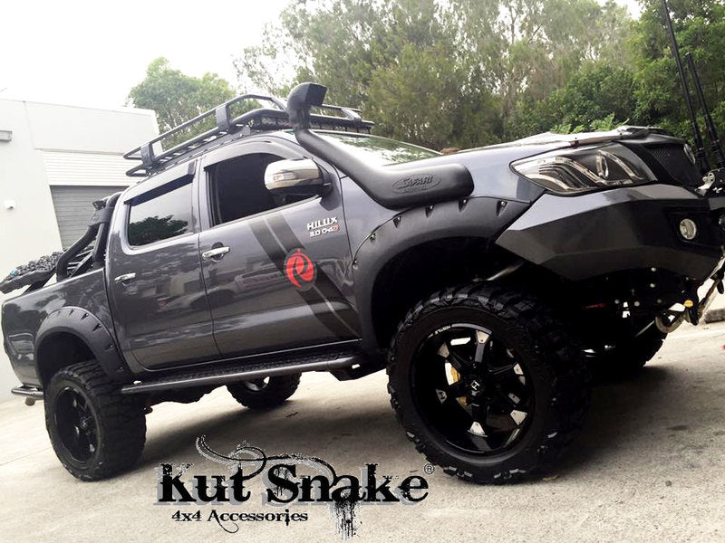 Kut Snake Flares for Toyota Hilux N70 09/2011-15 SR / SR5 Monster ABS - Sunyee