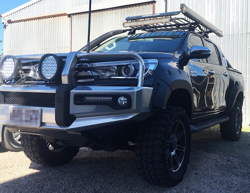 Kut Snake Flares for Toyota Hilux SR SR5 N80 2015 - 2020 ABS - Sunyee