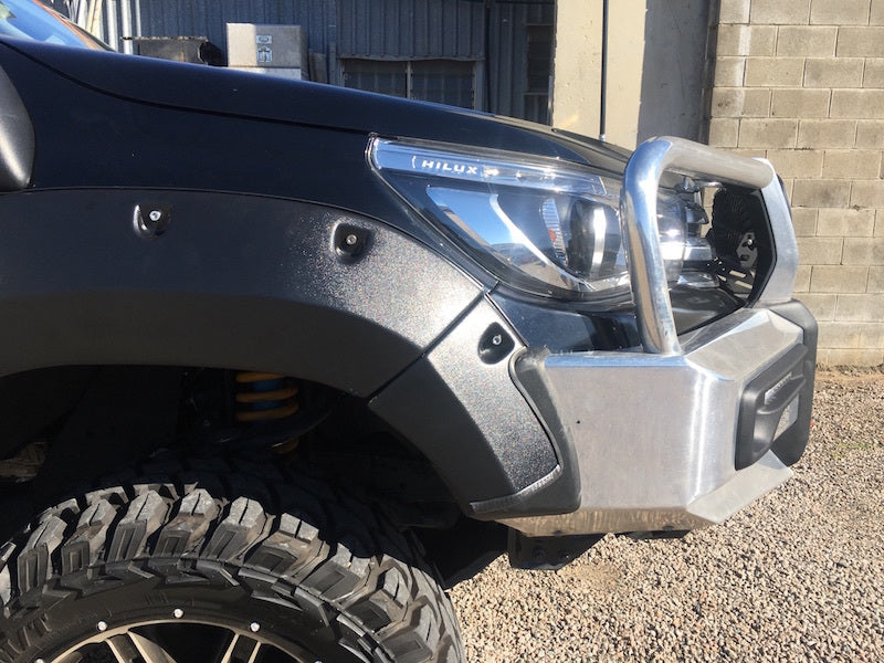 Kut Snake Flares for Toyota Hilux SR SR5 N80 2015 - 2020 ABS - Sunyee