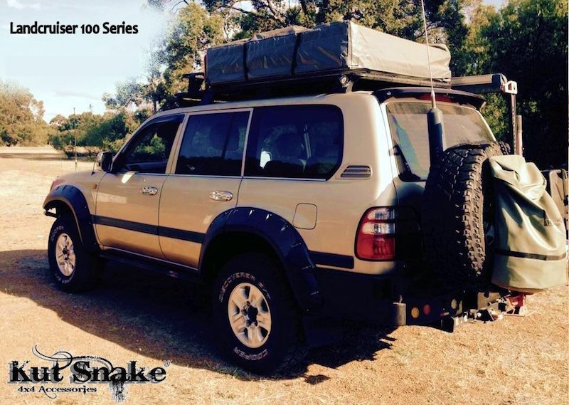 Kut Snake Flares for Toyota Landcruiser 100 Series Monster ABS - Sunyee