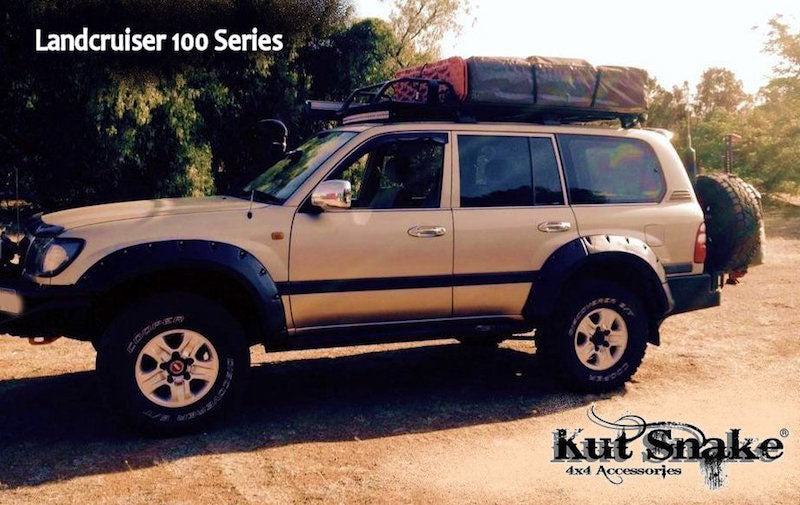 Kut Snake Flares for Toyota Landcruiser 100 Series Monster ABS - Sunyee