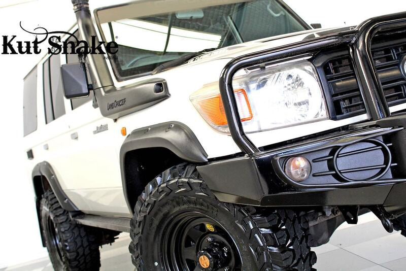 Kut Snake Flares For Toyota Landcruiser 76 Series ABS Kit Full Set 2007-on - Sunyee