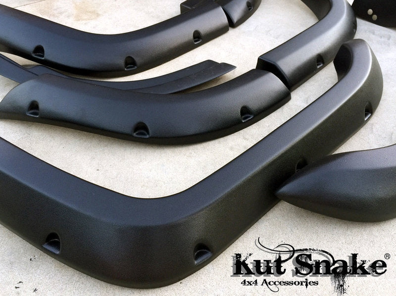 Kut Snake Flares For Toyota Landcruiser 76 Series ABS Kit Full Set 2007-on - Sunyee