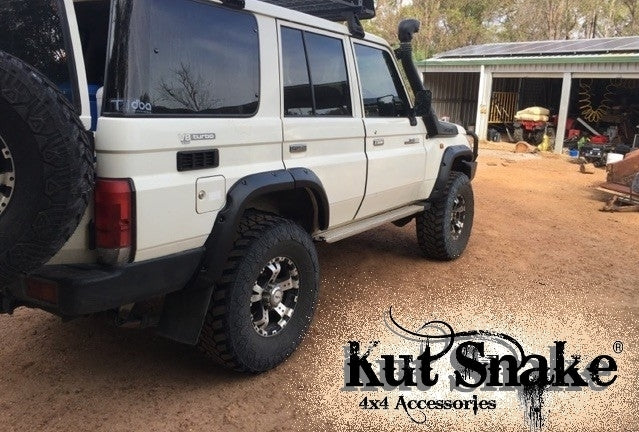 Kut Snake Flares For Toyota Landcruiser 76 Series ABS Kit Full Set 2007-on - Sunyee