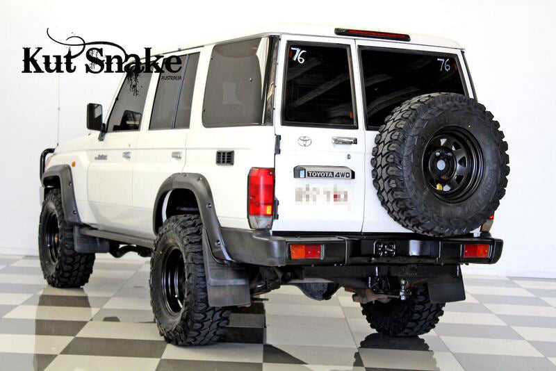 Kut Snake Flares For Toyota Landcruiser 76 Series ABS Kit Full Set 2007-on - Sunyee