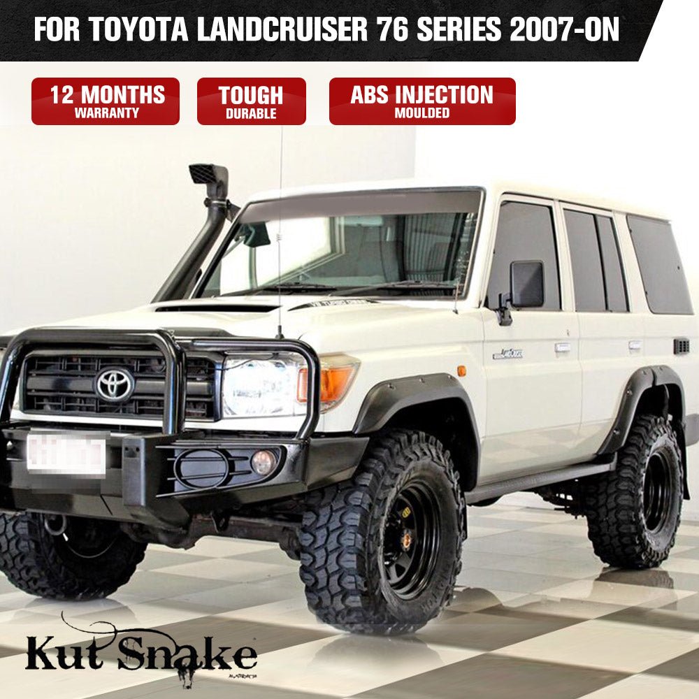 Kut Snake Flares For Toyota Landcruiser 76 Series ABS Kit Full Set 2007-on - Sunyee