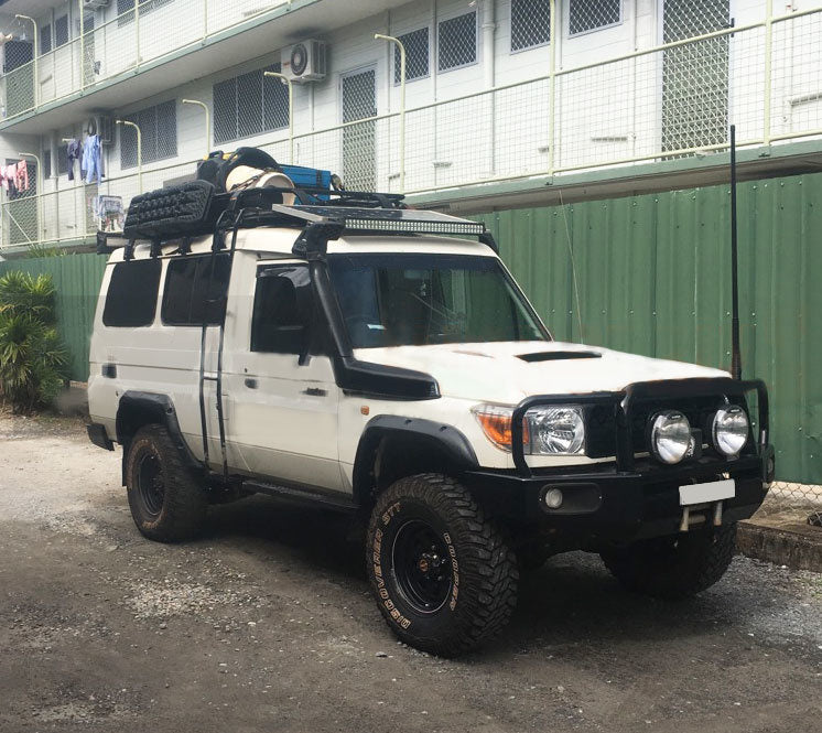 Kut Snake Flares For Toyota Landcruiser 78 Series Troop Carrier Full Set 2007-on - Sunyee