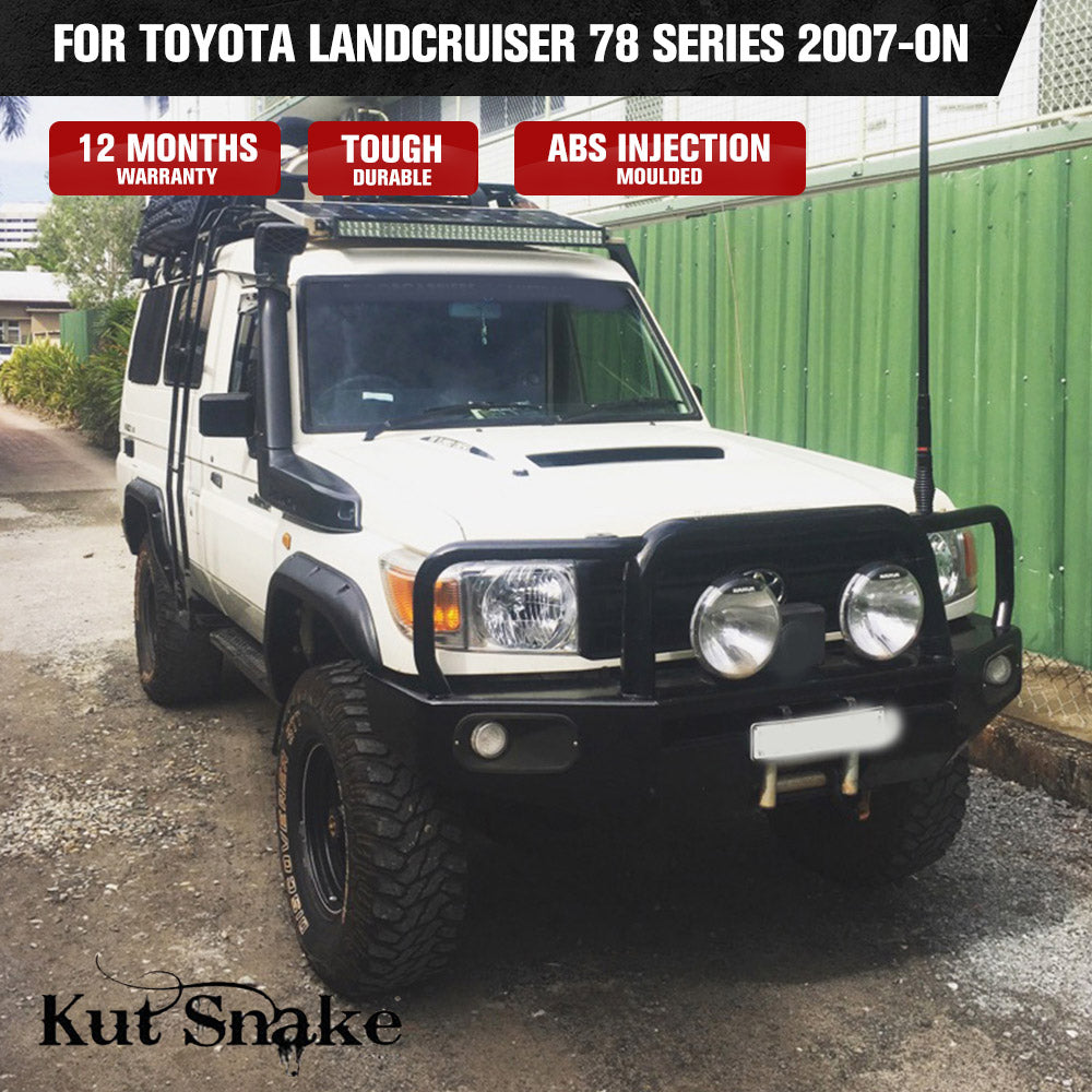 Kut Snake Flares For Toyota Landcruiser 78 Series Troop Carrier Full Set 2007-on - Sunyee