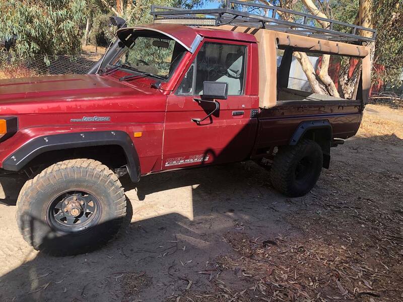 Kut Snake Flares For Toyota Landcruiser 79 Series Single Cab Well Body Complete Set - Sunyee