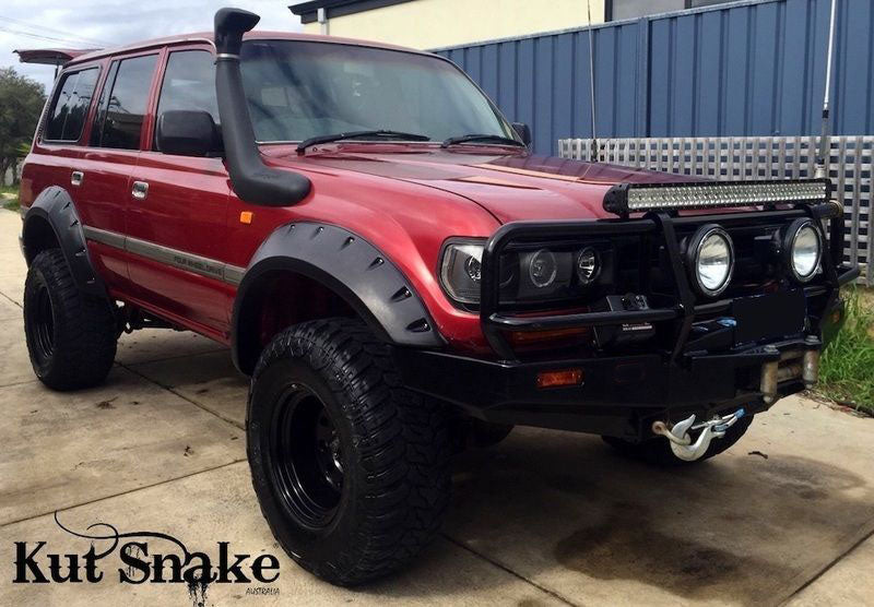 Kut Snake Flares for Toyota Landcruiser 80 Series - Monster 1990-1997 ABS - Sunyee