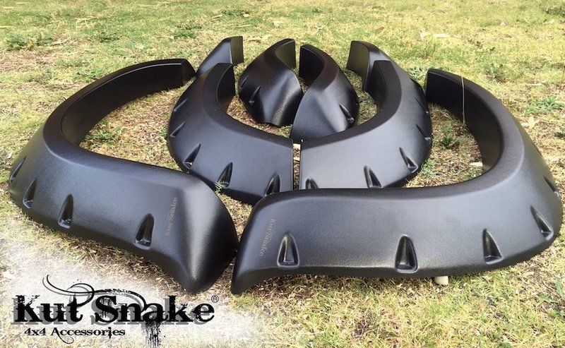 Kut Snake Flares for Toyota Landcruiser 80 Series - Monster 1990-1997 ABS - Sunyee