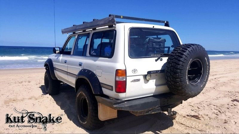 Kut Snake Flares for Toyota Landcruiser 80 Series - Monster 1990-1997 ABS - Sunyee