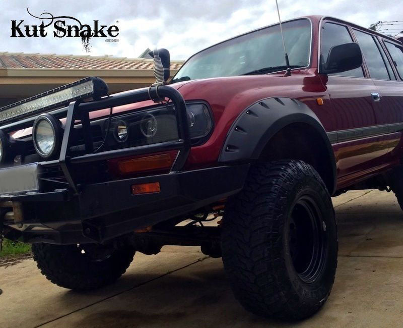 Kut Snake Flares for Toyota Landcruiser 80 Series - Monster 1990-1997 ABS - Sunyee