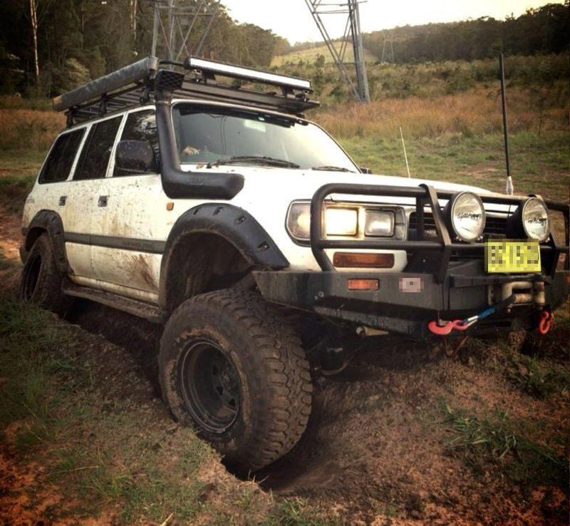 Kut Snake Flares for Toyota Landcruiser 80 Series 1990-1997 ABS - Sunyee