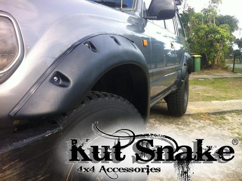 Kut Snake Flares for Toyota Landcruiser 80 Series 1990-1997 ABS - Sunyee
