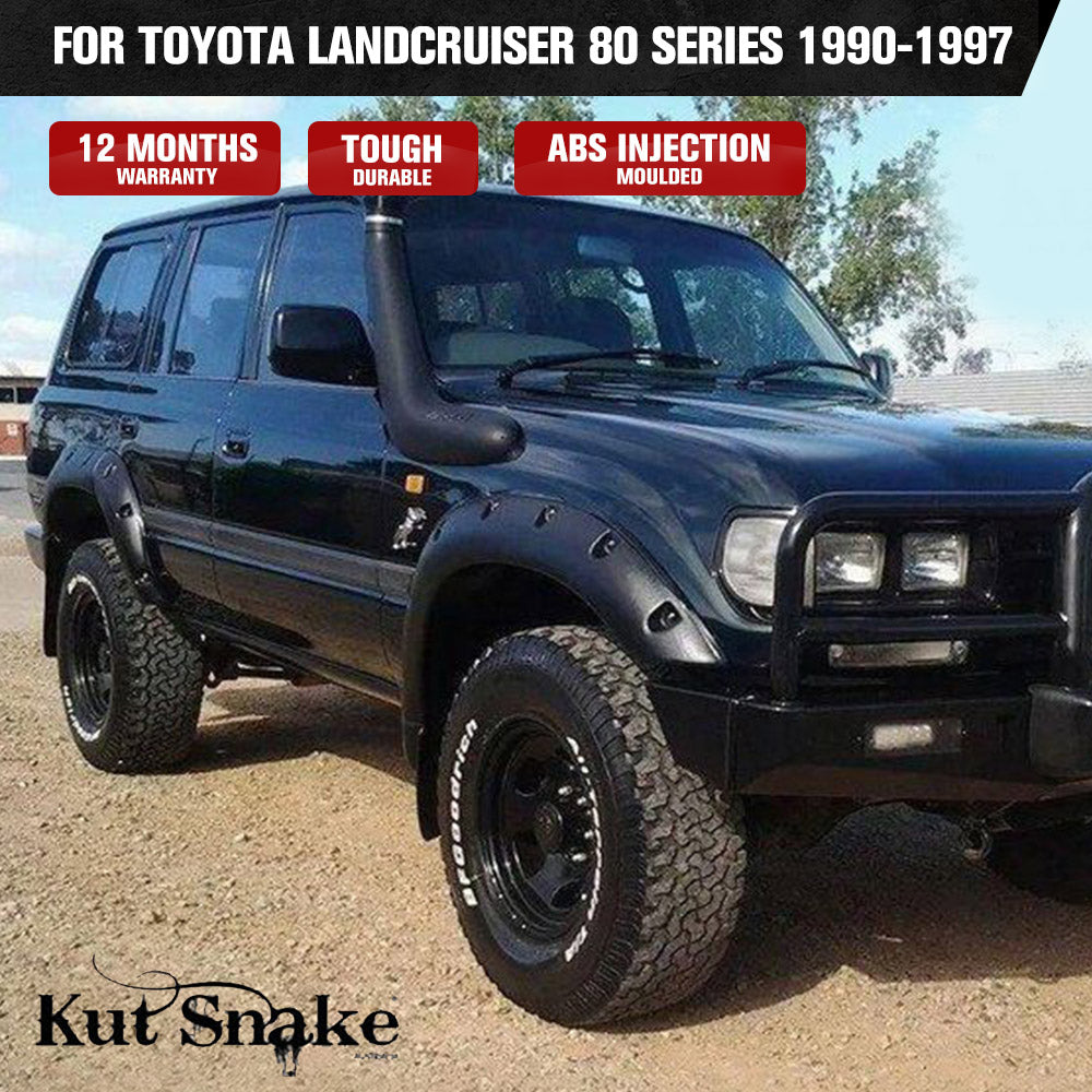 Kut Snake Flares for Toyota Landcruiser 80 Series 1990-1997 ABS - Sunyee