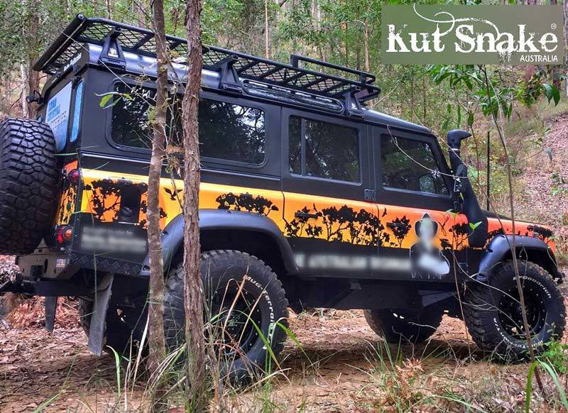 Kut Snake Flares for Land Rover Defender 1988-2017 ABS - Sunyee