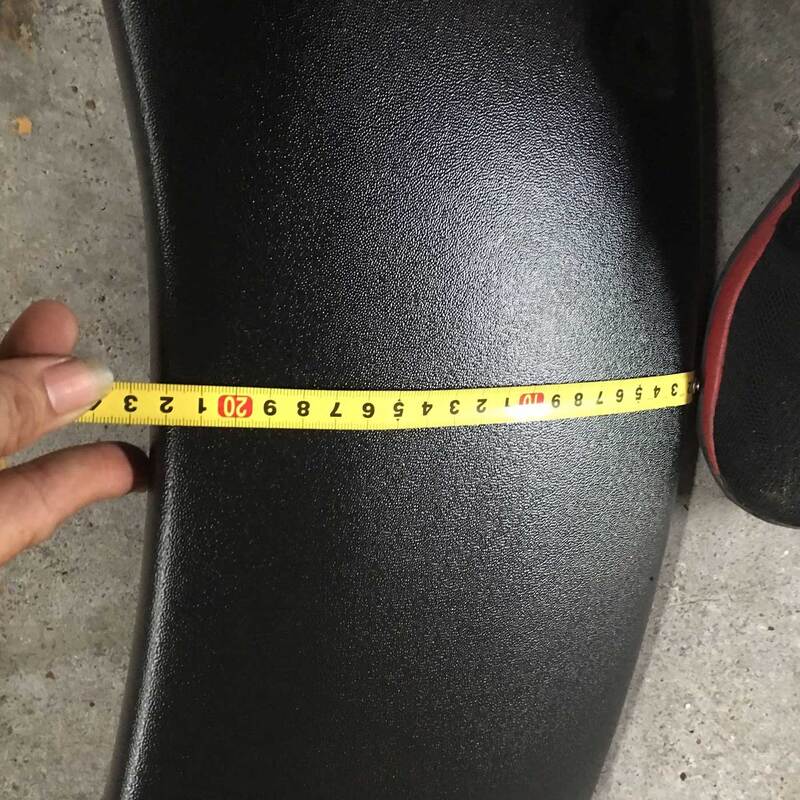 Kut Snake Flares for Nissan Navara NP300 ABS Slimline 50mm ABS - Sunyee