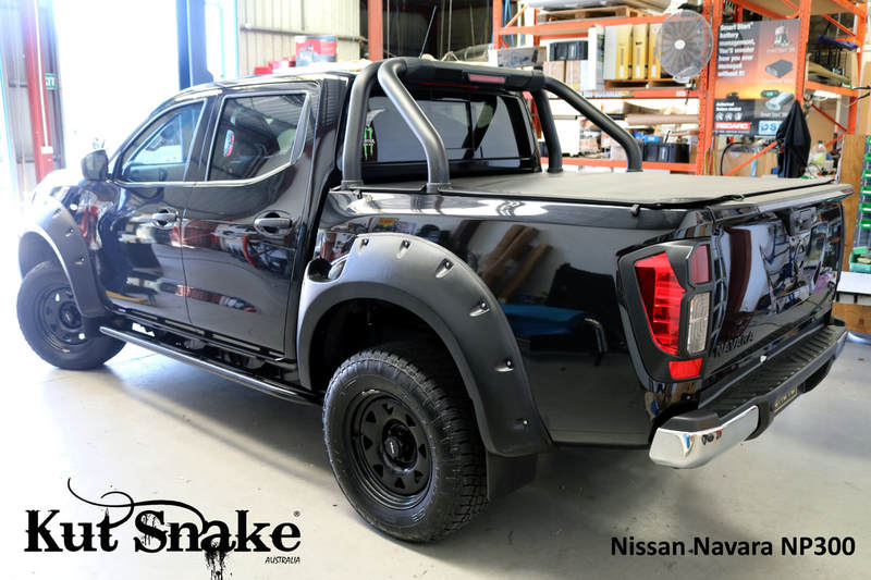 Kut Snake Flares for Nissan Navara NP300 ABS Standard 85mm ABS - Sunyee