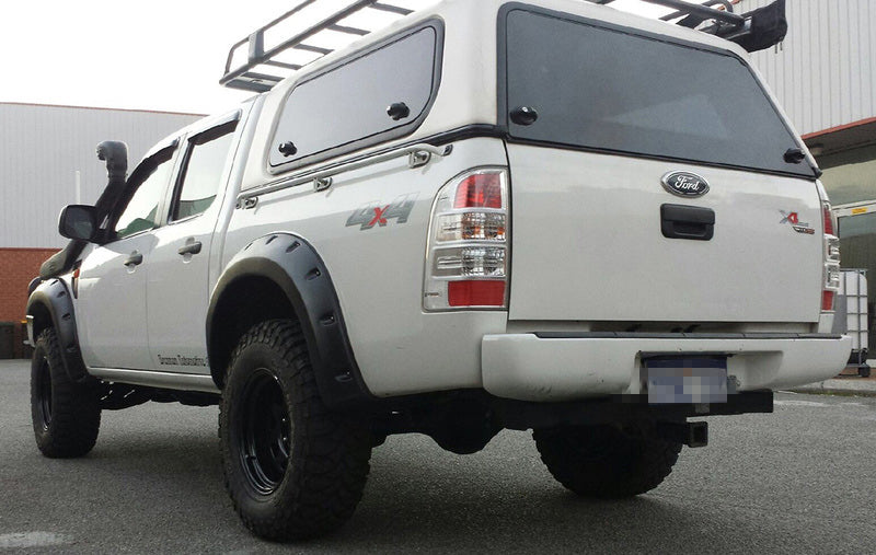 Kut Snake Flares For Ford Ranger PJ PK 2007-2011 ABS Full Set - Sunyee
