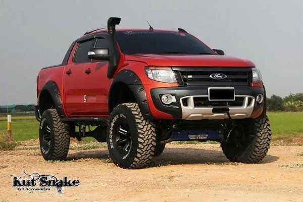 Kut Snake Flares for Ford Ranger PX 2012-2018 Slimline ABS - Sunyee