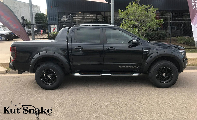 Kut Snake Flares for Ford Ranger PX 2012-2018 Slimline ABS - Sunyee