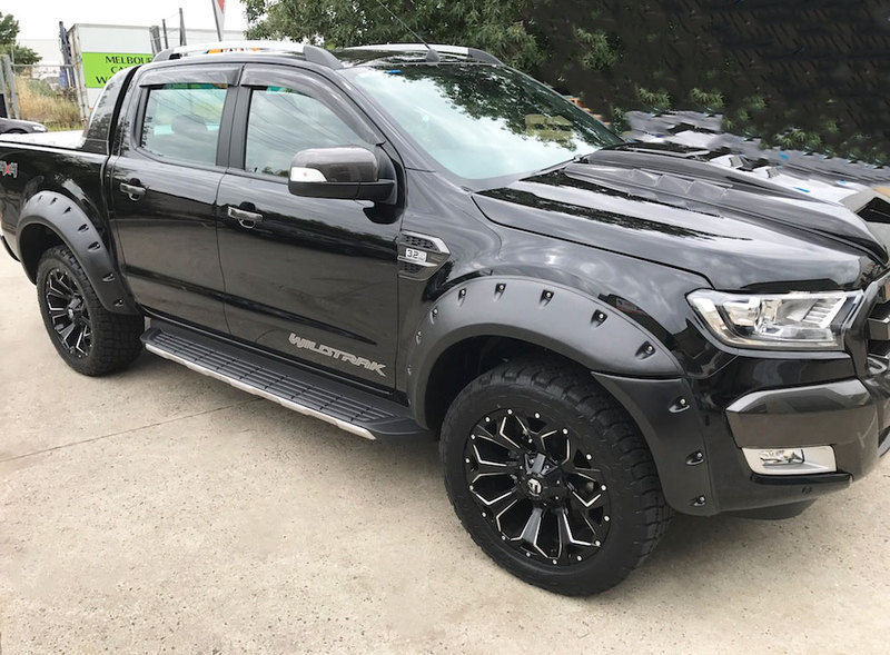 Kut Snake Flares for Ford Ranger PX 2012-2018 - Monster - Sunyee