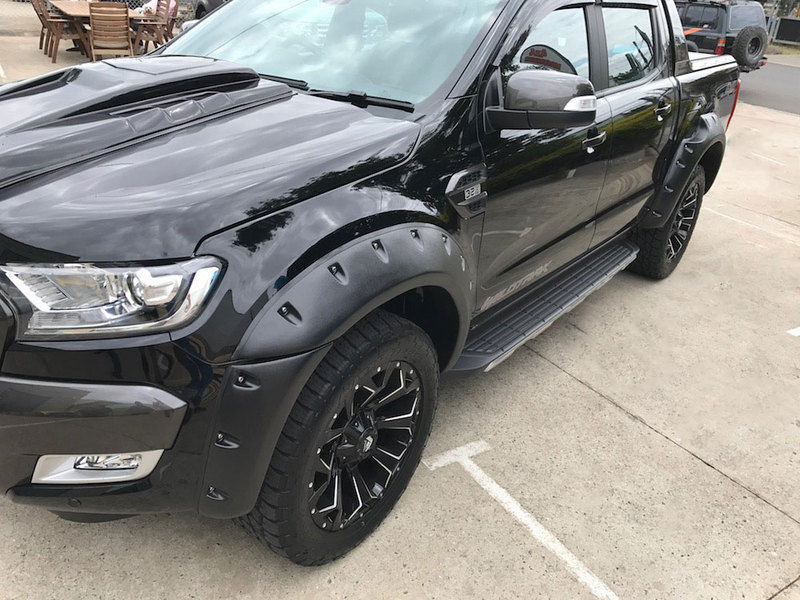 Kut Snake Flares for Ford Ranger PX 2012-2018 - Monster - Sunyee