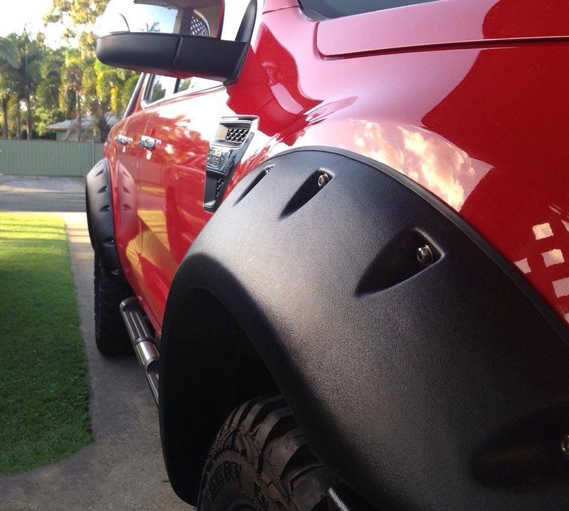 Kut Snake Flares for Ford Ranger PX 2012-2018 - Monster - Sunyee