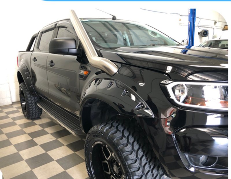 Kut Snake Flares for Ford Ranger PX 2012-2018 - Monster Smooth Finish - Sunyee