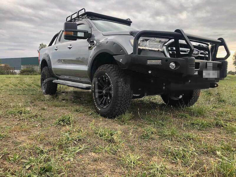 Kut Snake Flares for Ford Ranger PX1 2012-2015 Extra Slim ABS - Sunyee