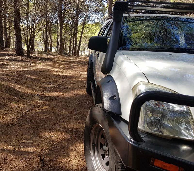 Kut Snake Flares for Holden Rodeo RA 2002-2006 ABS - Sunyee