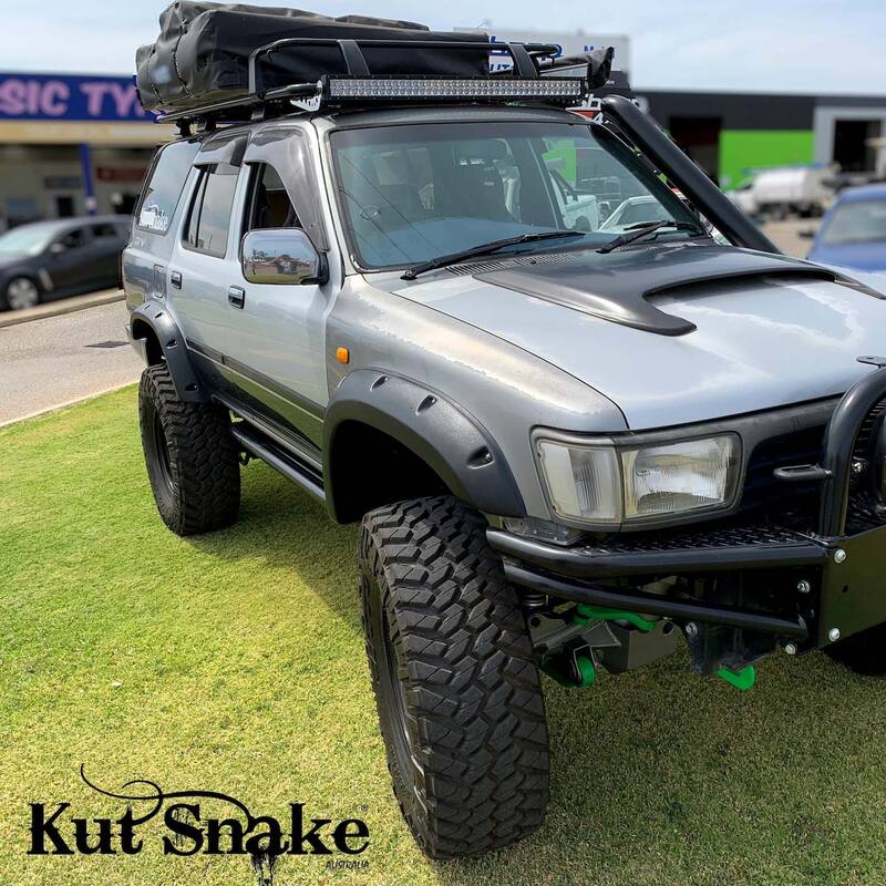 Kut Snake Flares for Toyota Surf / 4 Runner, ABS, Full Set - Sunyee
