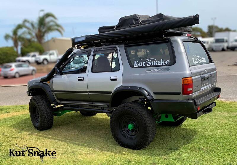 Kut Snake Flares for Toyota Surf / 4 Runner, ABS, Full Set - Sunyee