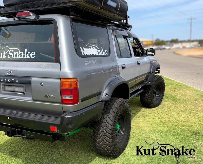Kut Snake Flares for Toyota Surf / 4 Runner, ABS, Full Set - Sunyee
