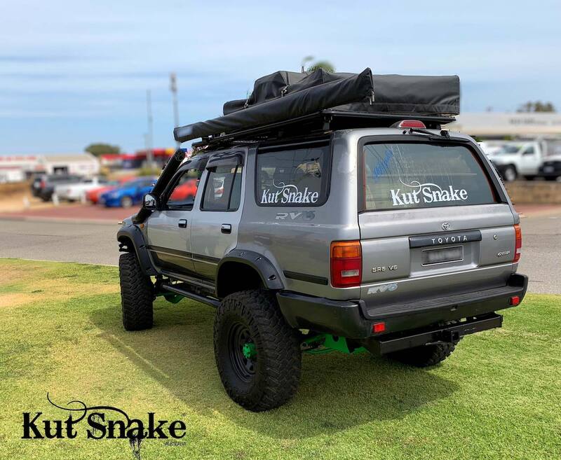 Kut Snake Flares for Toyota Surf / 4 Runner, ABS, Full Set - Sunyee